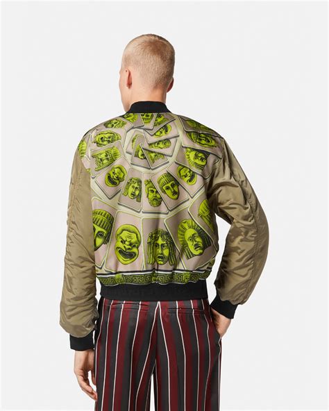bomberjacke versace unboxing